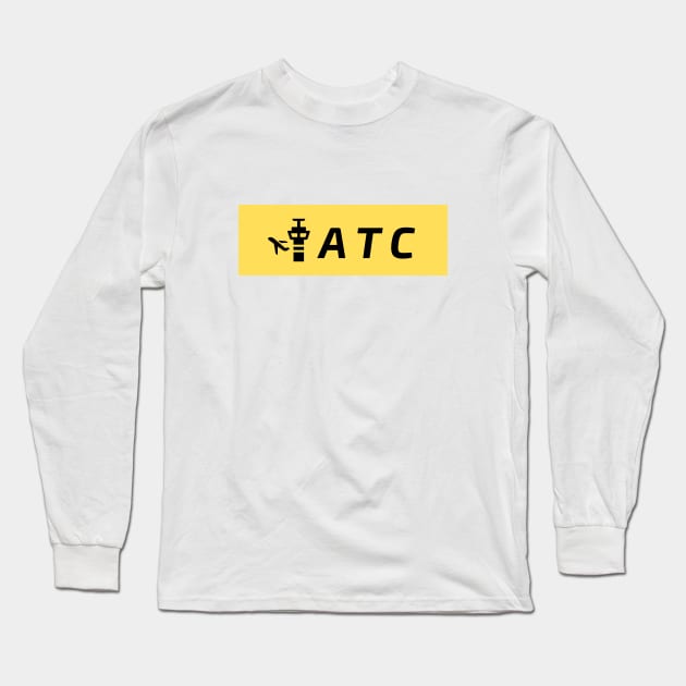 Air Traffic Controller (ATC) Long Sleeve T-Shirt by Jetmike